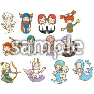 十二星座01の画像
