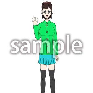 ショートな女の子の画像