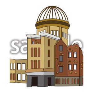 原爆ドーム　カラーの画像