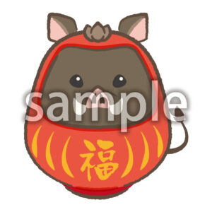 だるま亥の画像