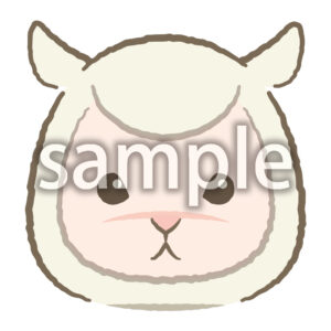 顔イラスト未の画像