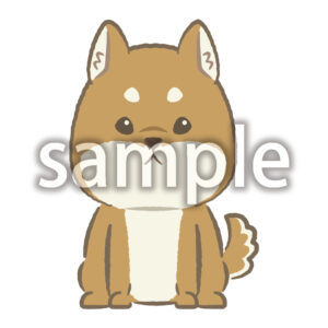 全身イラスト戌の画像