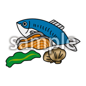 魚介類の画像
