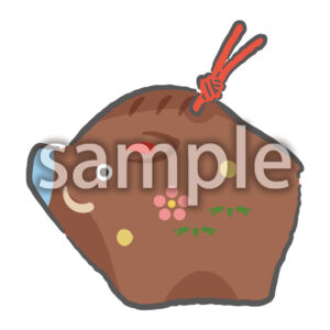 土鈴干支亥の画像