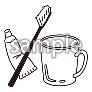 はみがきセット_塗りありの画像