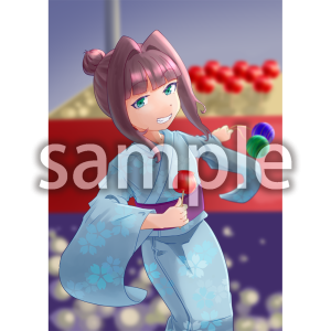 働くお姉さん31_背景ありの画像