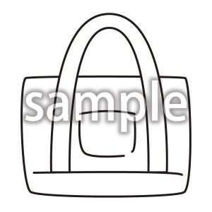 手提げカバン_塗りありの画像