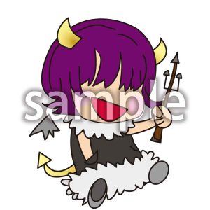 悪魔　女の子の画像