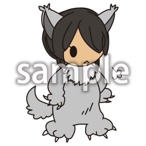 オオカミ男の画像