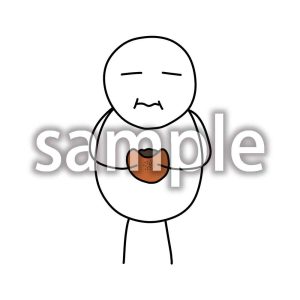 アンパンを食べるデブ郎の画像