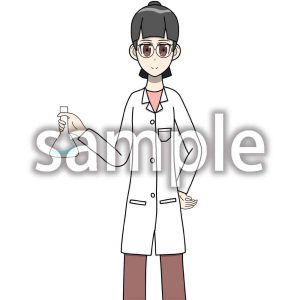 女性研究者の画像