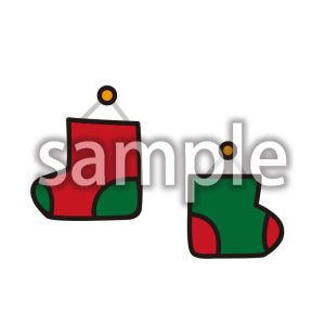 クリスマスソックスの画像