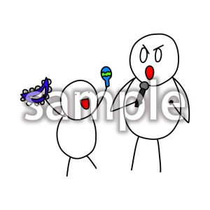 カラオケで熱唱のデブ郎の画像