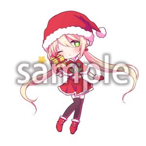 サンタちゃんの画像