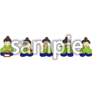 五人囃子の画像