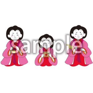 三人官女の画像