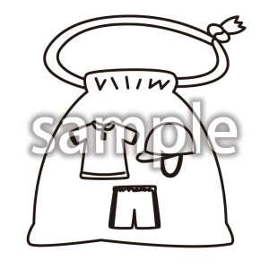 体操着入れ_塗りありの画像