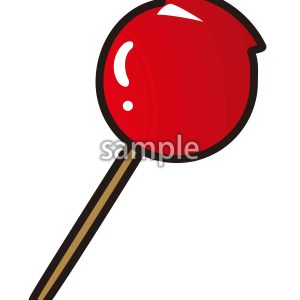 リンゴ飴の画像