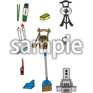 墓参りグッズの画像