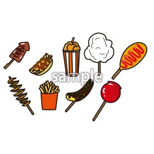 屋台スナックの画像