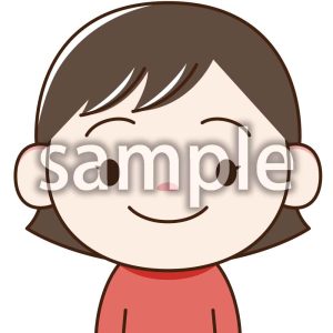 女の子笑顔の画像