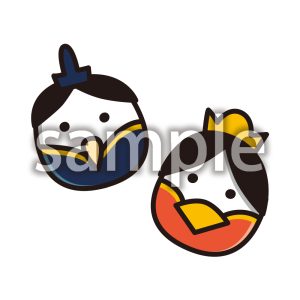 ひな祭り_カラーの画像