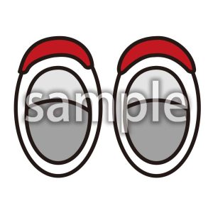 上履き　赤の画像