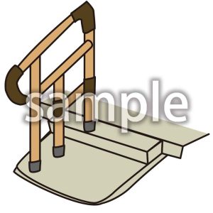 玄関用手すりの画像